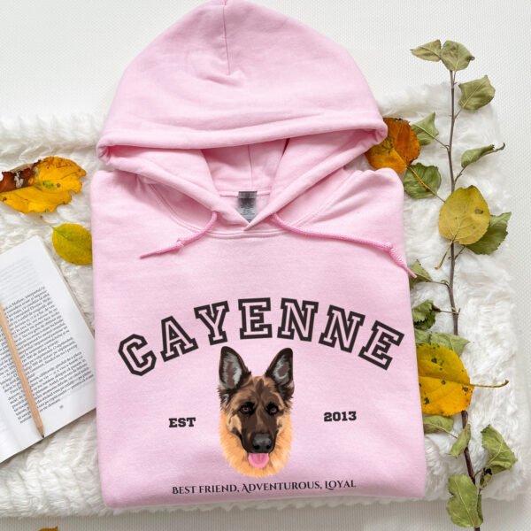Personalized Dog - Hooded Sweatshirt