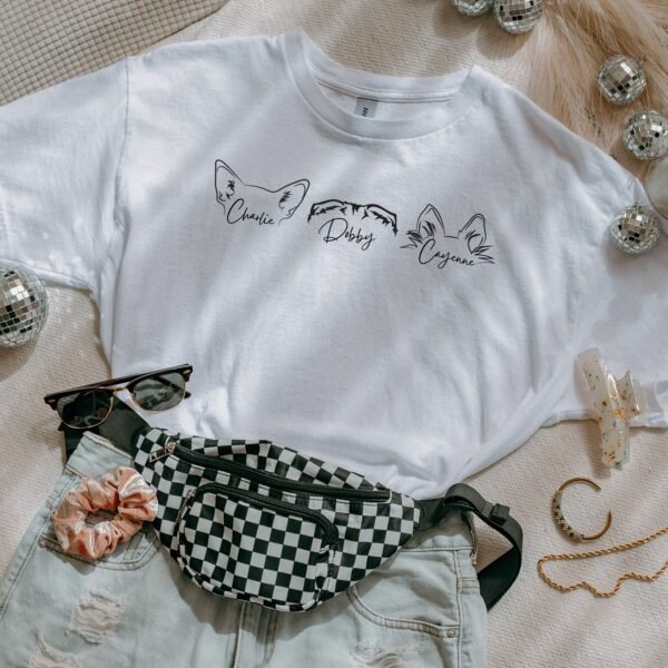 Custom Pet Ears T-shirt