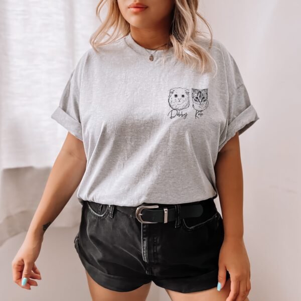 Custom Pet Sketches T-shirt